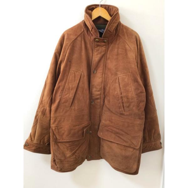 NAUTICA（ノーティカ）80's～90's 小文字タグ　スウェード　ブルゾン【E5615-007】 NAUTICA（ノーティカ）80's〜90's 小文字タグ スウェード ブルゾン