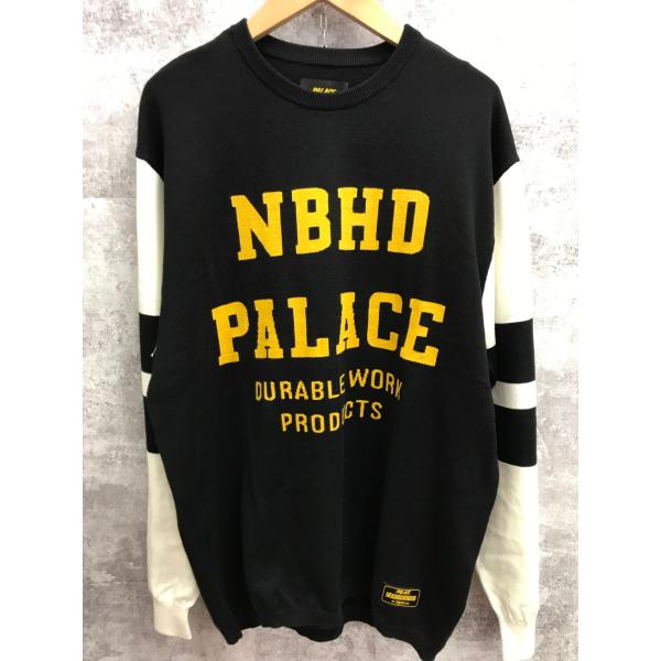 NEIGHBORHOOD × PALACE 25AW Knitted Moto Top (ネイバーフッド×パレス) ニット【F0216-004】 mandai-treasure_f0216-004