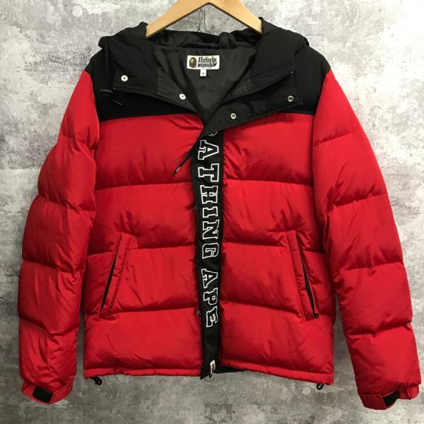 A BATHING APE アベイシングエイプ ダウンジャケット【F0390-004】 A BATHING APE アベイシングエイプ ダウンジャケット【F0390-004