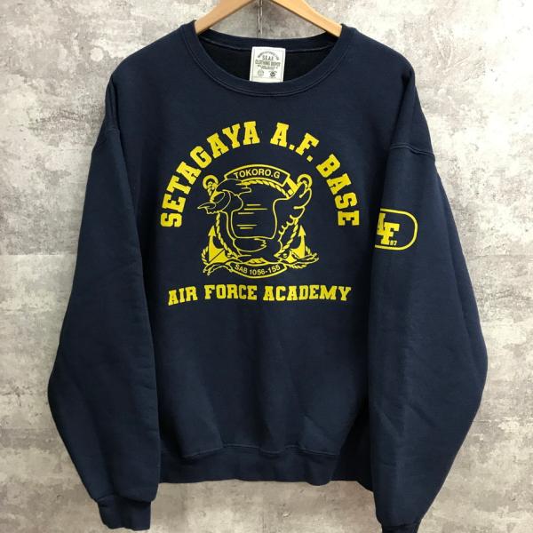 世田谷ベース 正式装備品 S.E.A.F. スウェット 所ジョージ AIR FORCE
