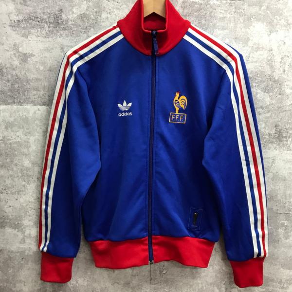 adidas アディダス フランス代表 トラックジャケット ジャージ FIFA 万国旗タグ ワールドカップ【F1061-004】