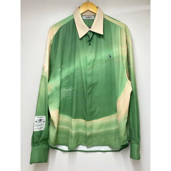 ずっと真夜中でいいのに。Black Hole Shirt (Mud Green) サイズL