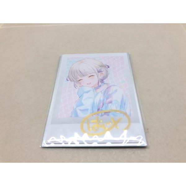 未開封品 ホロライブ 轟はじめ 直筆サイン入りチェキ風ブロマイド