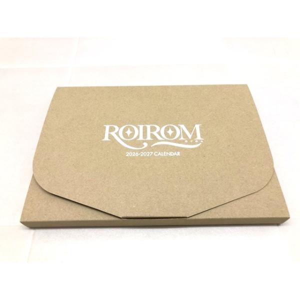 ROIROM 2026-2027 カレンダー白【F7421-007】145