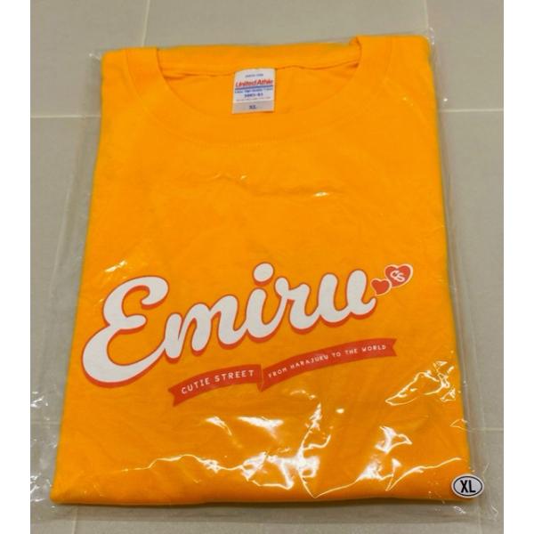 CUTIE STREET 川本笑瑠 推しアピTシャツ ver.1 XLサイズ -未開封