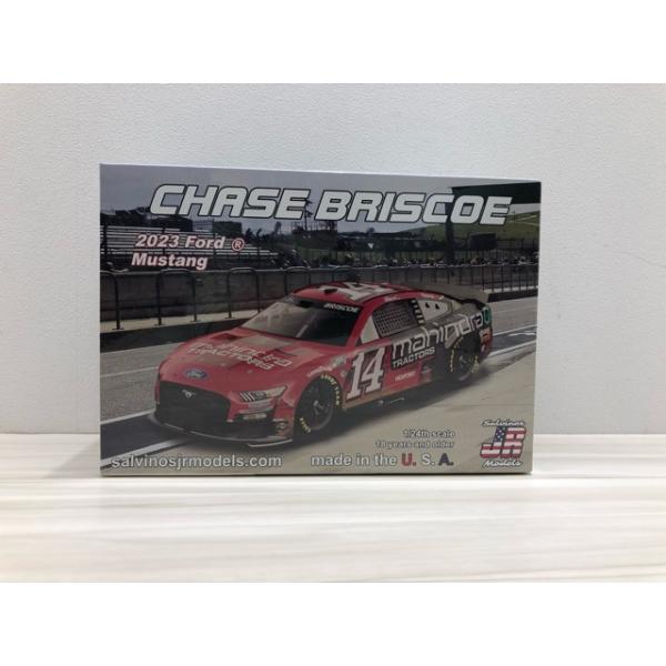 チェイス・ブリスコー マヒンドラトラクター フォード マスタング NASCAR 2023 新品プラモデル【G1352-007】 116 チェイス・ブリスコー マヒンドラトラクター フォード マスタング