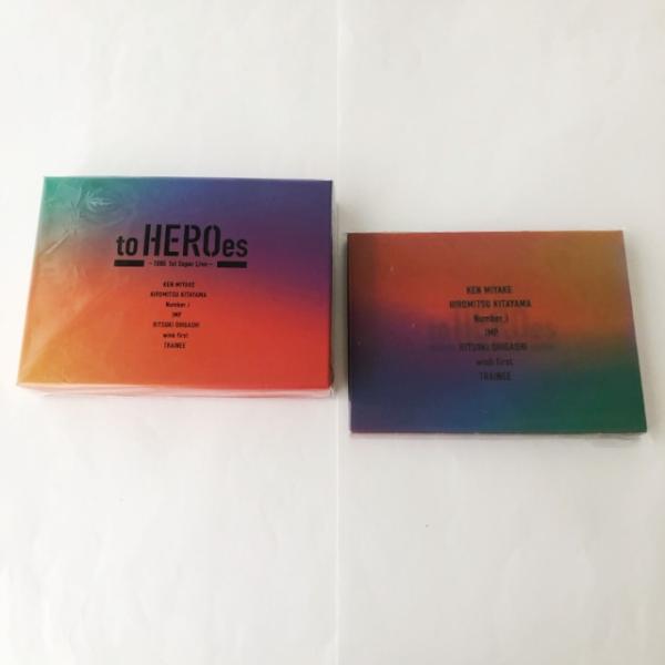 to HEROes~TOBE 1st Super Live~ 初回・通常セット Blu-ray【I1971-007】029