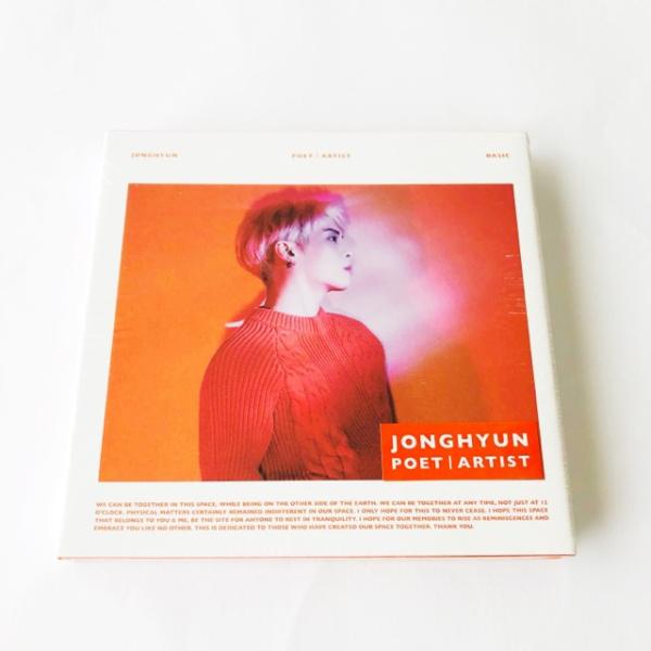 SHINee ジョンヒョン POET/ARTIST 未開封 CD【I2036-007】033