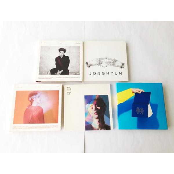 SHINee ジョンヒョン アルバム 5点セット CD【I2038-007】033