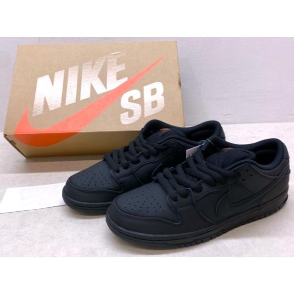 NIKE SB/ナイキ DUNK LOW PRO ISO ダンク ロー プロ イソ TRIPLE BLACK トリプルブラック FJ1674-001/27.0cm 【MK0213-008】268