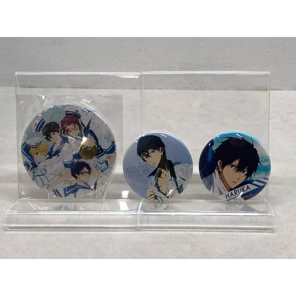 Free! 七瀬遙 缶バッジ 3点セット【P4237-008】107 : 万代書店ヤフー店