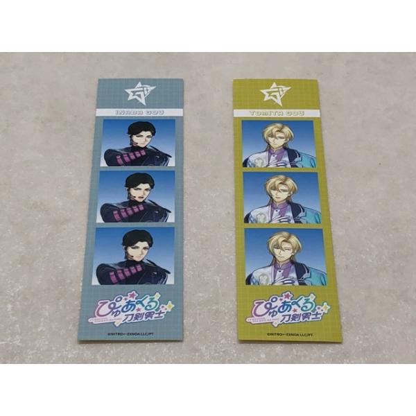 ぴゅあくる刀剣男士 ステッカー 稲葉江 富田江 2枚セット【P5098-008】107