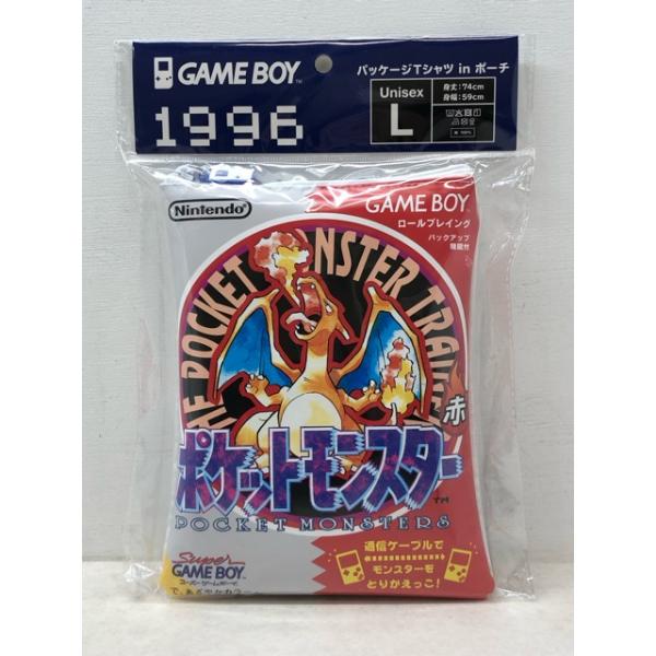 未開封☆ポケモンセンター 限定ポケットモンスター 赤 パッケージT