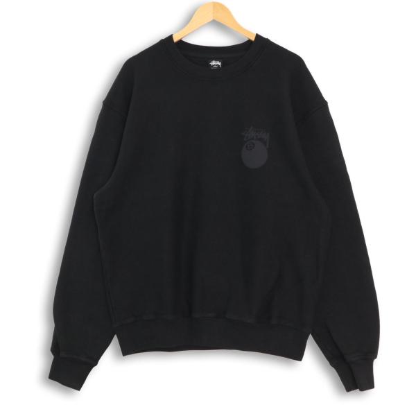 Stussy/ステューシー 8 Ball Crew 8ボール クルーネック スウェット 【RM1533-008】227 STUSSY（ステューシー） 8 Ball Crew 8ボール クルーネック スウェット