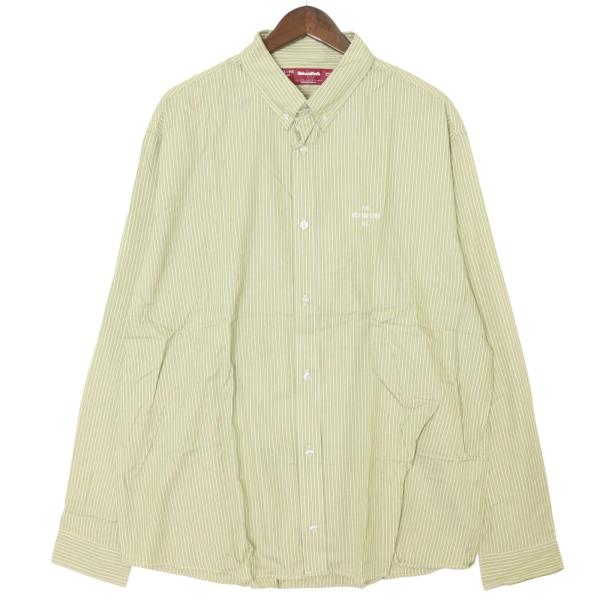 Hide and Seek/ハイアンドシーク HS-020425 Striped B.D. L/S Shirt ストライプ ボタンダウン 長袖シャツ【RM681-008】237 HIDE AND SEEK（ハイドアンドシーク） Hide and Seek/ハイアンドシーク