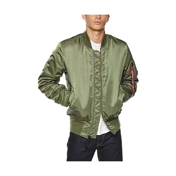 ALPHA INDUSTRIES MA-1 タイト 20004 セージグリーン アルファ インダストリーズ] アウター MA-1 タイト 20004 セージ