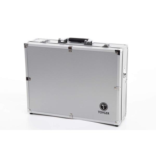 他サイト： TOYGER CEO Storage カード5000枚以上 収納可能 アルミ製 アタッシュ ケース (シルバー)の商品画像