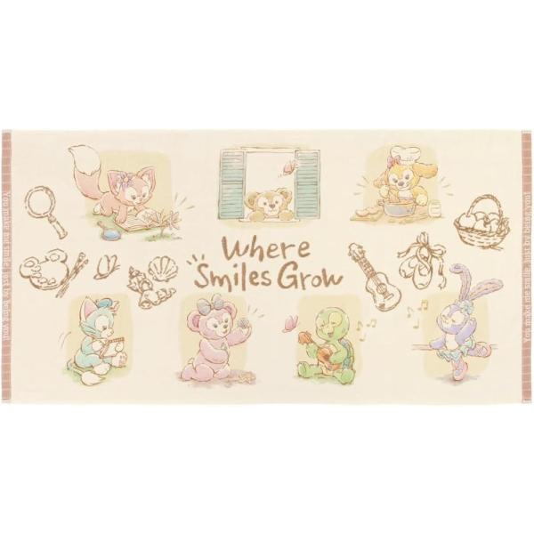 【東京ディズニーシー ダッフィーアンドフレンズ バスタオルセット】 バスタオル Duffy and Friends（ダッフィー＆フレンズ） TOKYO
