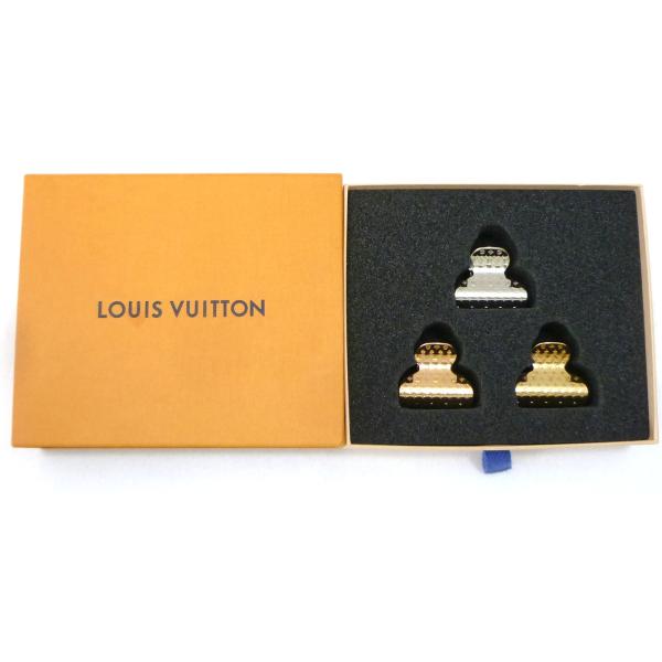 美品　LOUIS VUITTON ルイヴィトン ヘアピン アクセソワール シュブ LOUIS VUITTON ルイヴィトン アクセソワール シュブ・ナノグラム