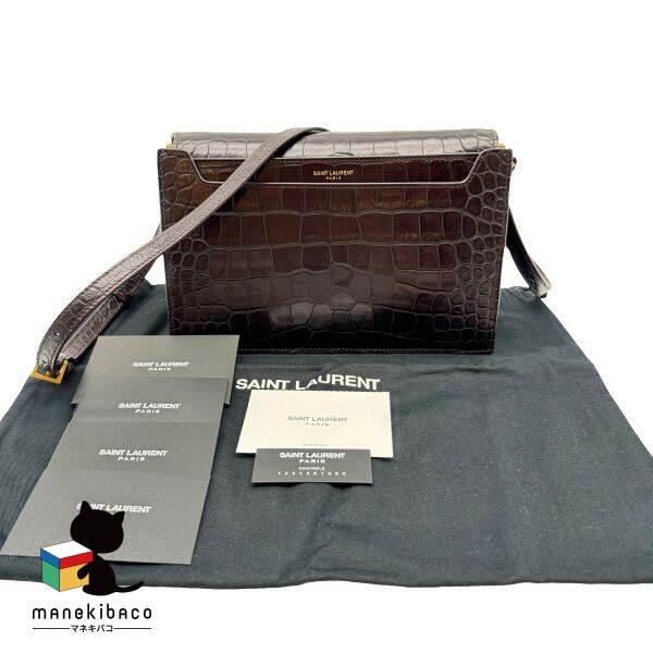 サンローラン レザー サッチェル ショルダーバッグ 532561 Yves Saint Laurent サンローラン 新品 532561 サッチェル