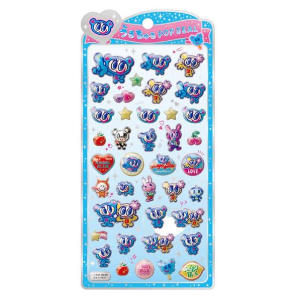 めるも【通常】 CRUX（クラックス） うるちゅる ポップシール エンジェルブルー 132430