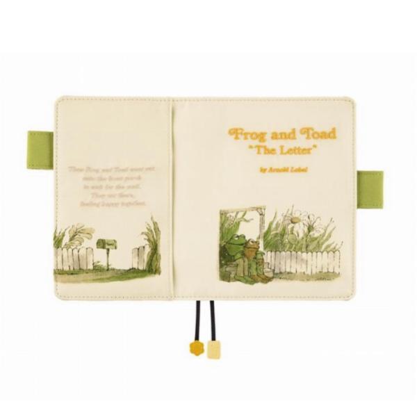 がまくんとかえるくん　ほぼ日手帳カバー　オリジナルサイズ ほぼ日手帳カバー 2026 ほぼ日手帳 オリジナル がまくんとかえるくん