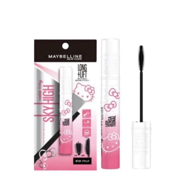 数量限定ハローキティコラボまつ毛上向きロング。1日中続く。［カラー］KT01ブラック ※ こちらの商品はプレミア価格での販売となっておりますのでご理解の上でお買い求めください。