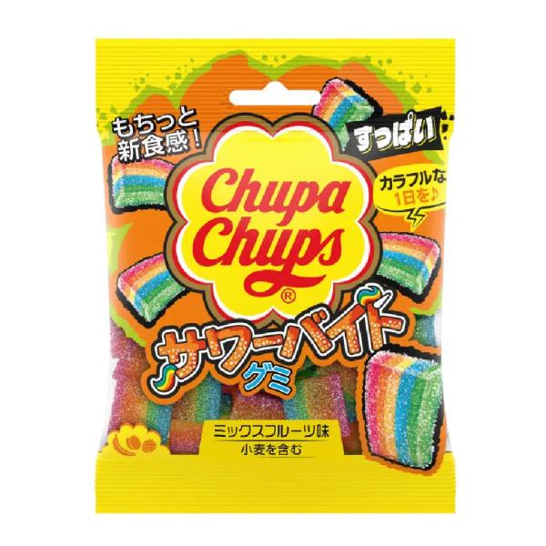 チュッパチャプス　サワーバイトグミ　55g