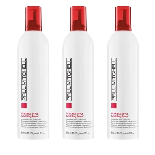 ポールミッチェル スカルプティングフォーム 479g 3個セット スタイリングフォーム ヘアフォーム ムース パーマ ロング ミディアム ダメージ補修 ヘアケア