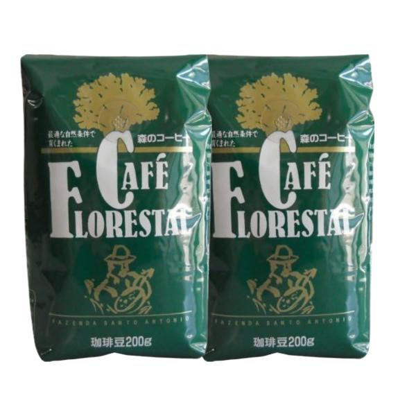 カフェーパウリスタ 森のコーヒー 豆 200g 2袋 日東珈琲  レギュラーコーヒー コーヒー 豆 美味しい