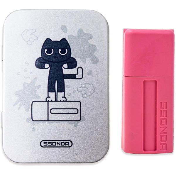 防犯グッズ 安全スプレー ポケットガード SSONDA TOK 貼り付けタイプ 護身用 小型 軽量 誤噴射防止 熊よけスプレー 熊撃退スプレー ピンク ブラック