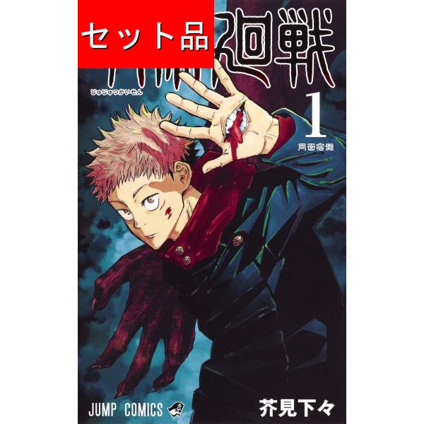 呪術廻戦（１〜２６巻+０巻+0.5巻+公式ファンブックセット）です。商品の状態：一般的な中古品レンタルコミック、漫画喫茶落ち商品ではございません。読む上で支障が無い商品を販売対象としております。若干の折れや破れ、書込み、日焼け、水濡れ跡や若...