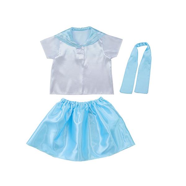 ARTEC キッズコスプレ衣装 セーラー服 ライトブルー×ライトブルー ハロウィンやイベントで大活躍着るだけで可愛く決まるセーラー服 ATC19274