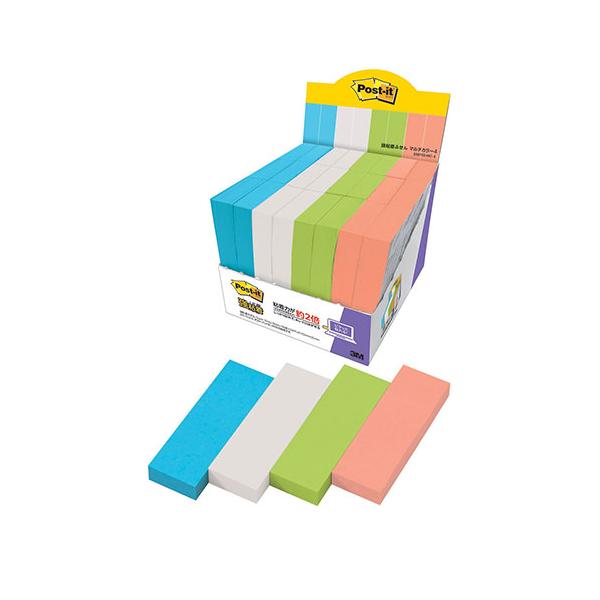 3M-5001SS-MC-4 ポストイット 強粘着ふせん マルチカラー4 増量パック ※詳細は商品説明をご確認下さい。商品ページは縦長です。