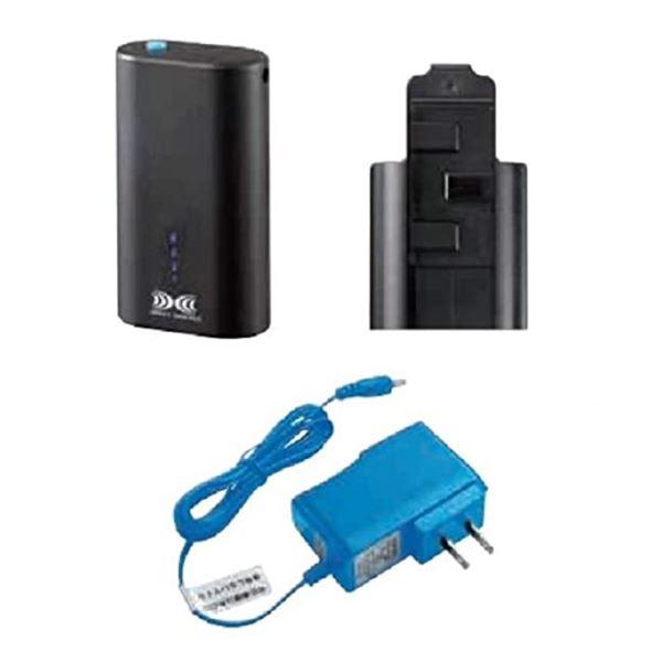 空調服 リチウムイオン小型バッテリーセット (バッテリー・充電器・バッテリーホルダー) LINANO2BK 送料無料 空調服 リチウムイオン小型バッテリーセット (バッテリー・充電器