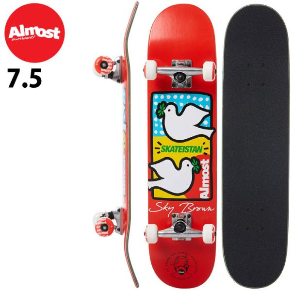 Almost オルモスト スケートボード コンプリート Skateistan Double