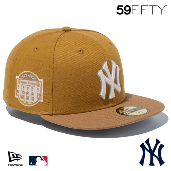 ニューエラ NY キャップ 59FIFTY NEWERA MLB The Brew ザ・ブリュー ニューヨーク・ヤンキース ブラッシュドブロンズ/ウィート 15228778