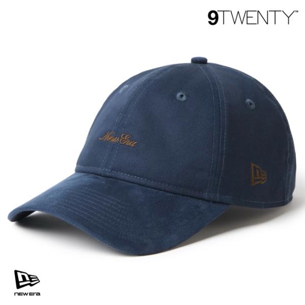 ニューエラ ローキャップ 9TWENTY NEWERA Nuance Color ニュアンスカラー Mini Script ミディアムネイビー 15137260