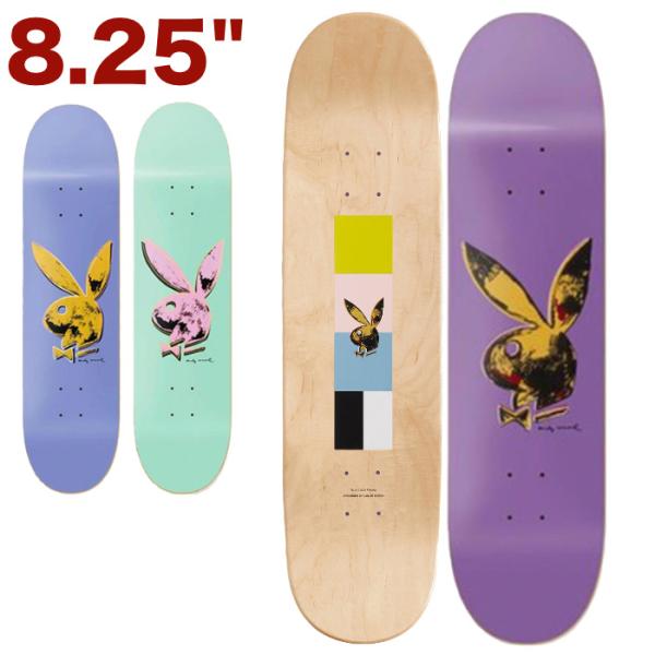 スケボー デッキ COLOR BARS × WARHOL カラー バーズ 8．25 PLAYBOY