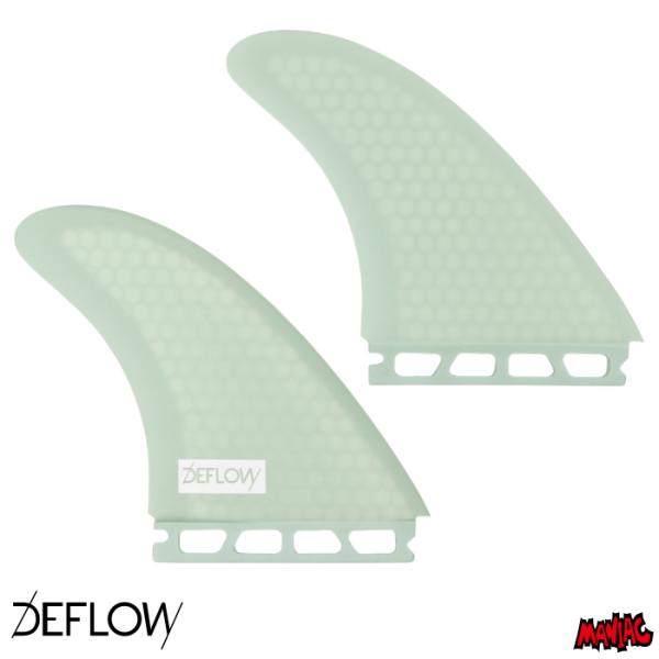 DEFLOW ツインフィン　フューチャー futures. future フューチャー フィン ツインフィン フィッシュ