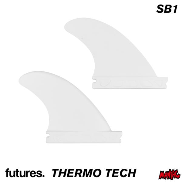 [Release date: January 19, 2026]【 SB１ 】SB1サイドフィンは、ロングボード、ミッドレングス（ファンボード）に安定感をもたらし、ホールド量、推進力をさらに向上させてくれます。また、約４°のカント（レール側...