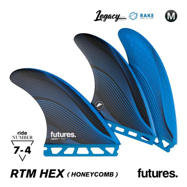 FUTURES フューチャーフィンSサイズRAKEモデル
