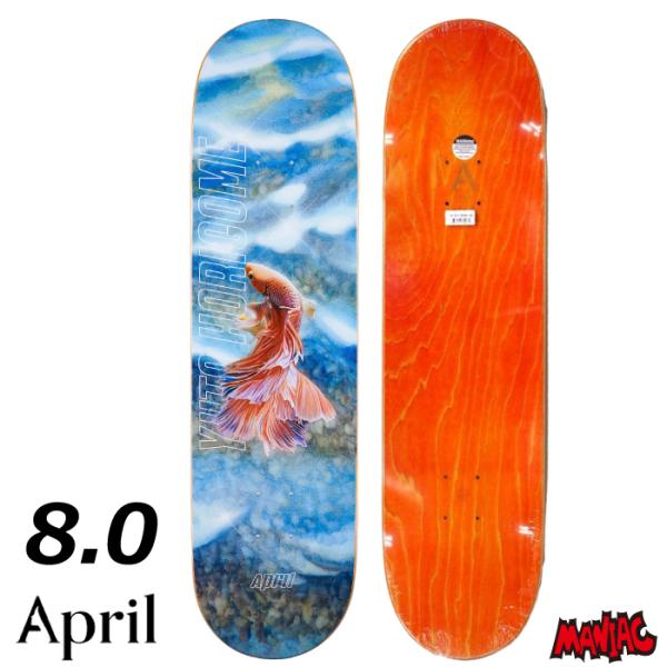 APRIL SKATEBOARDS 8.0 エイプリルデッキ 楽天市場】APRIL DECK エイプリル デッキ TEAM CHROME ROSE