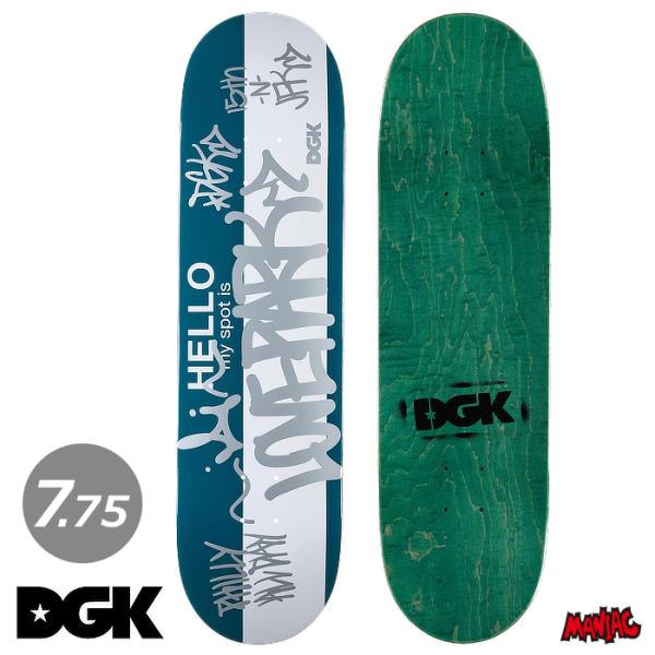 DGK スケボー デッキ 単品 スケートボード ディージーケー HELLO LOVE