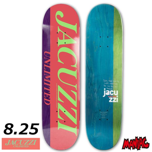 スケボー デッキ スケートボード JACUZZI UNLIMITED ジャグジー スケボー デッキ スケートボード JACUZZI UNLIMITED ジャグジー