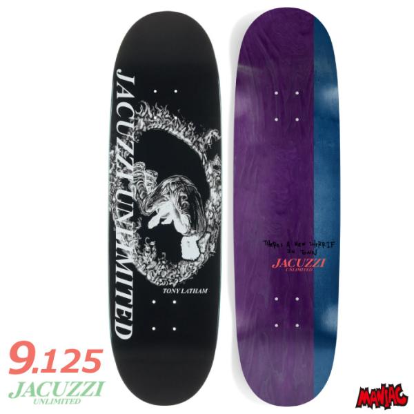 スケボー デッキ 単品 スケートボード JACUZZI UNLIMITED ジャグジー