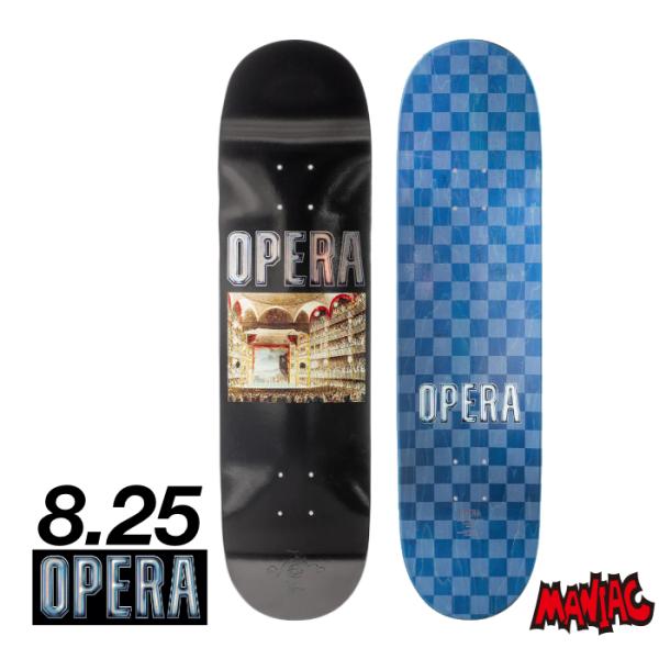 OPERA チェッカーパターン スケートボード