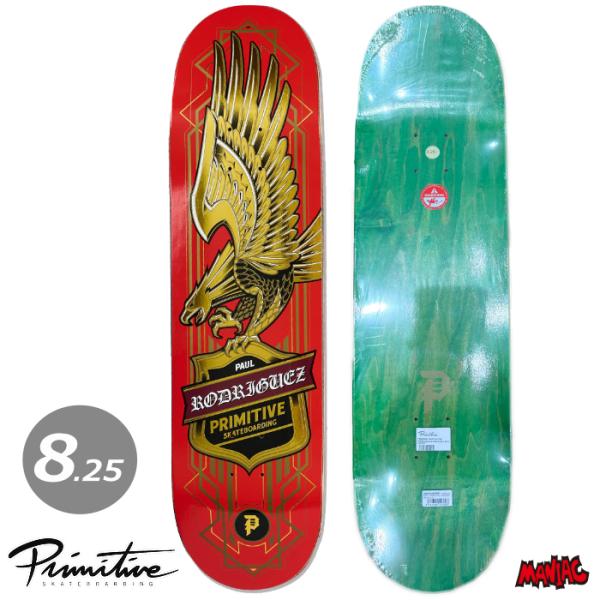 スケボー デッキ スケートボード PRIMITIVE プリミティブ RODRIGUEZ ALL STAR EAGLE DECK 8.25