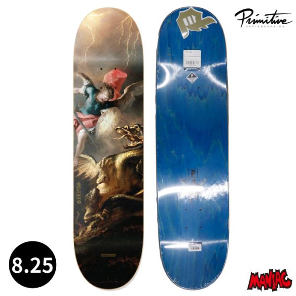 スケートボード Primitive Silvas Courage Deck 8.0 PRIMITIVE（プリミティブ） スケボー デッキ 単品 スケートボード