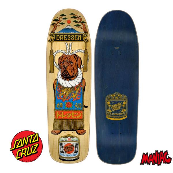 SANTA CRUZ サンタクルーズ SUMO DOG SHAPED PRO DECK エリック
